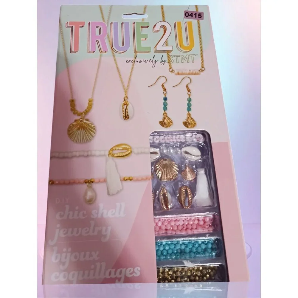 True2U DIY Chic Shell Jewelry Kit 10+